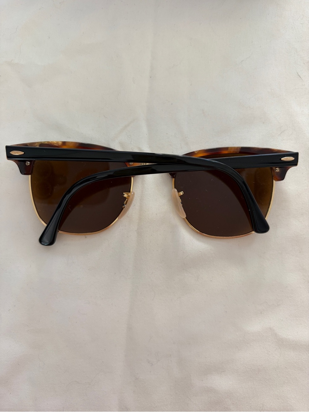 Ray-Ban Clubmaster Style Women’s Sunglasses - Brown Tortoise - Picture 2 of 4